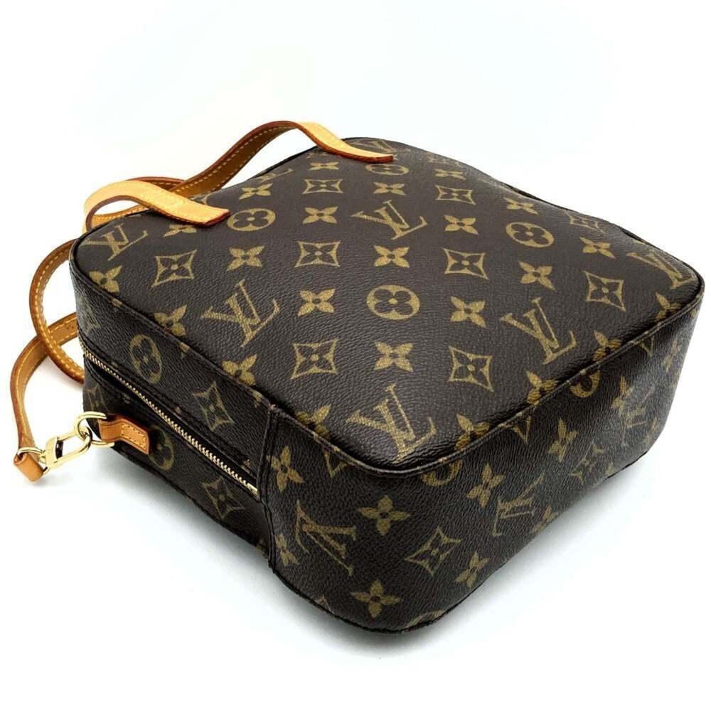 LOUIS VUITTON Authentic Brown Monogram Canvas Shoulder Bag - Picture 4 of 10
